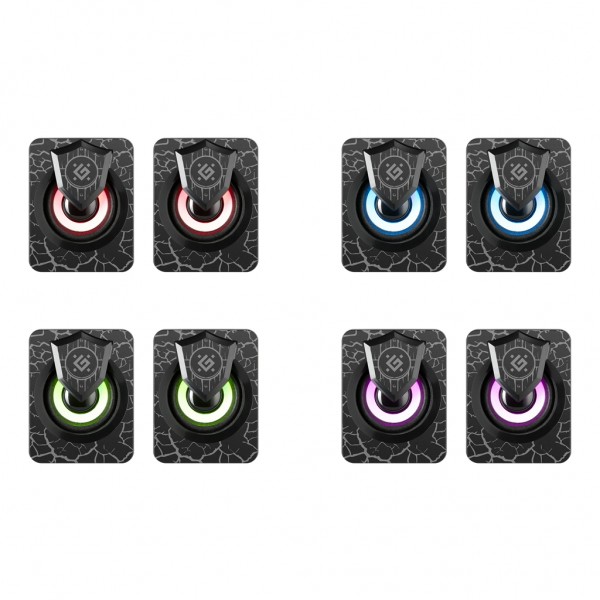 Акустична система Defender Onyx Led USB Black (65038)