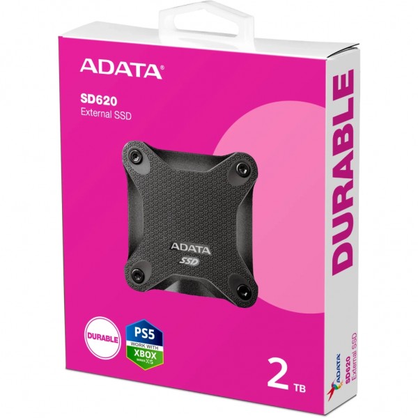 Накопичувач SSD USB 3.2 2TB SD620 ADATA (SD620-2TCBK)