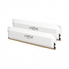 Модуль пам'яті для комп'ютера DDR5 64GB (2x32GB) 6000 MHz Crucial Pro Wite Micron (CP2K32G60C40U5W)