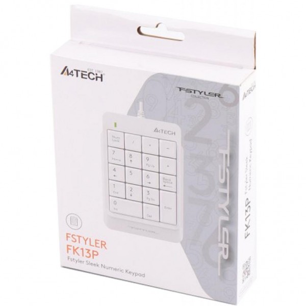 Клавіатура A4Tech FK13P White (4711421953450)